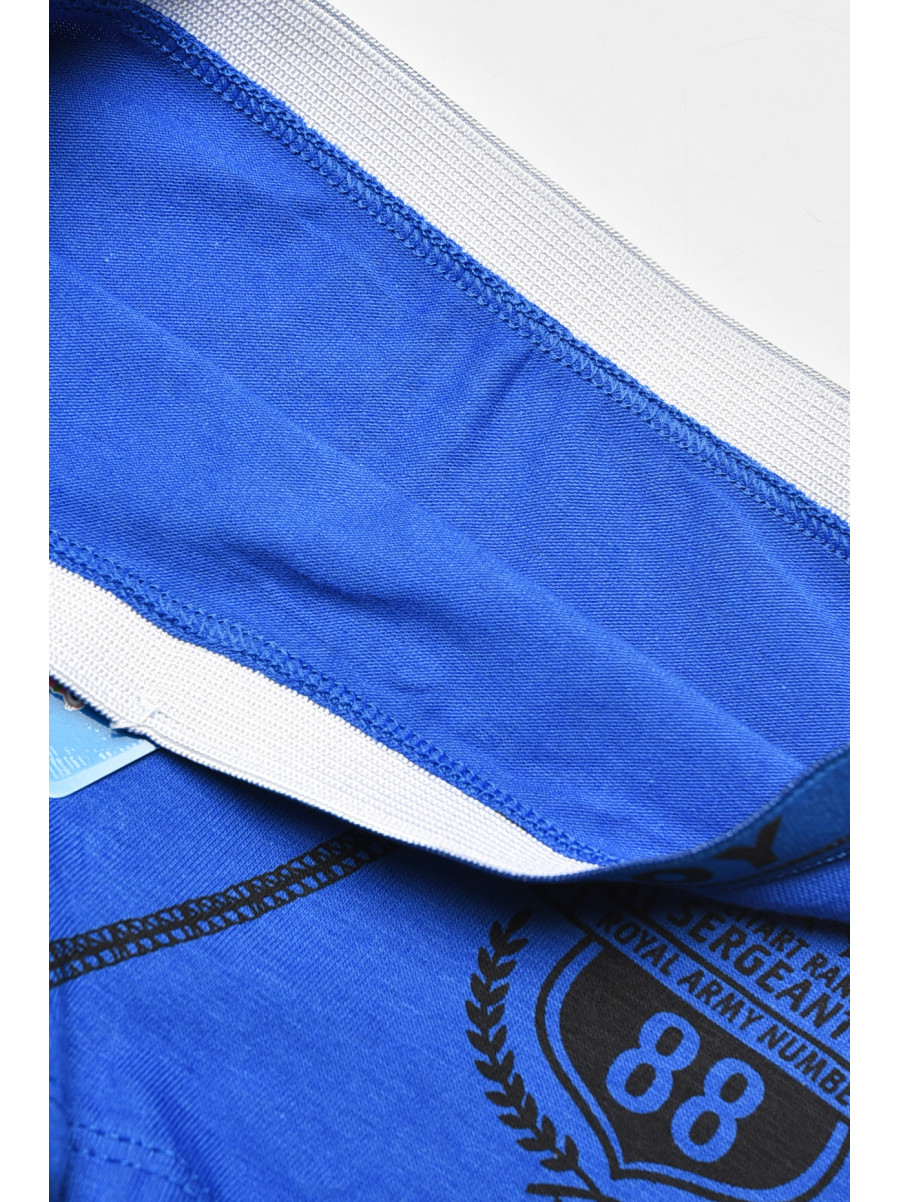 Боксери дитячі для хлопчика синього кольору з принтом С8239 208923C