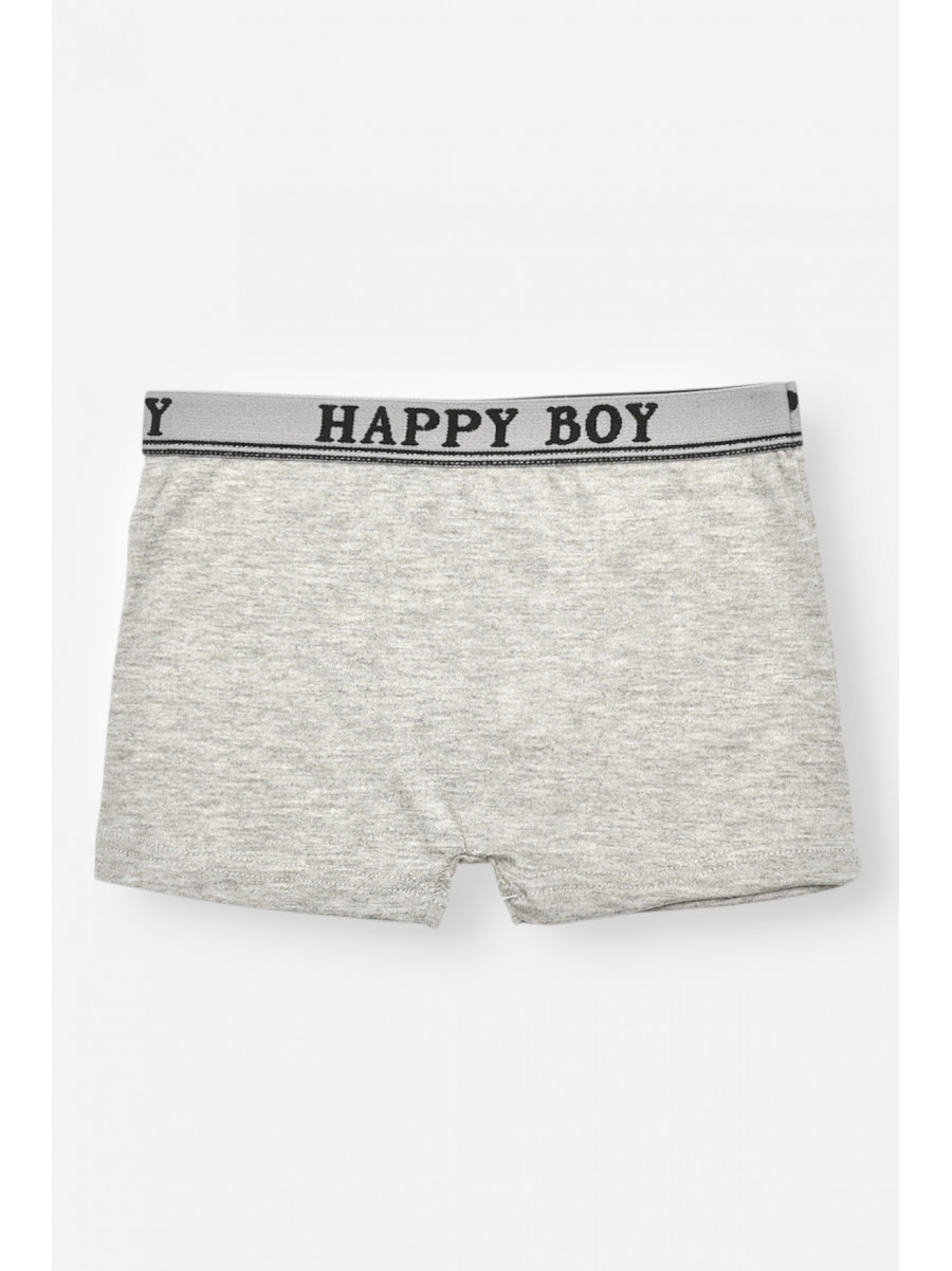 Боксери дитячі для хлопчика сірого кольору СX8237 208924C