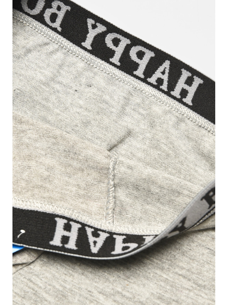 Боксери дитячі для хлопчика сірого кольору СX8237 208924C