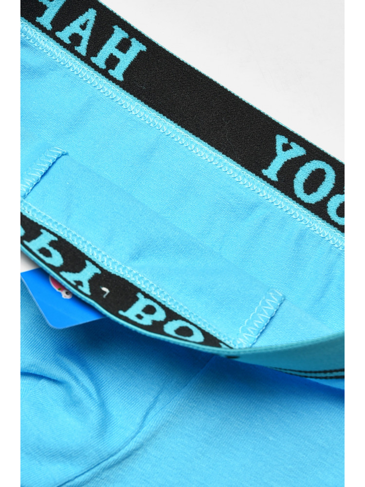 Боксери дитячі для хлопчика блакитного кольору СX8237 208925C