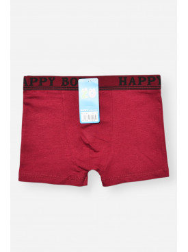 Боксеры детские для мальчика бордового цвета СX8237 208926C