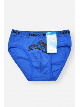 Трусики детские для мальчика синего цвета с принтом ZM8310 208929C
