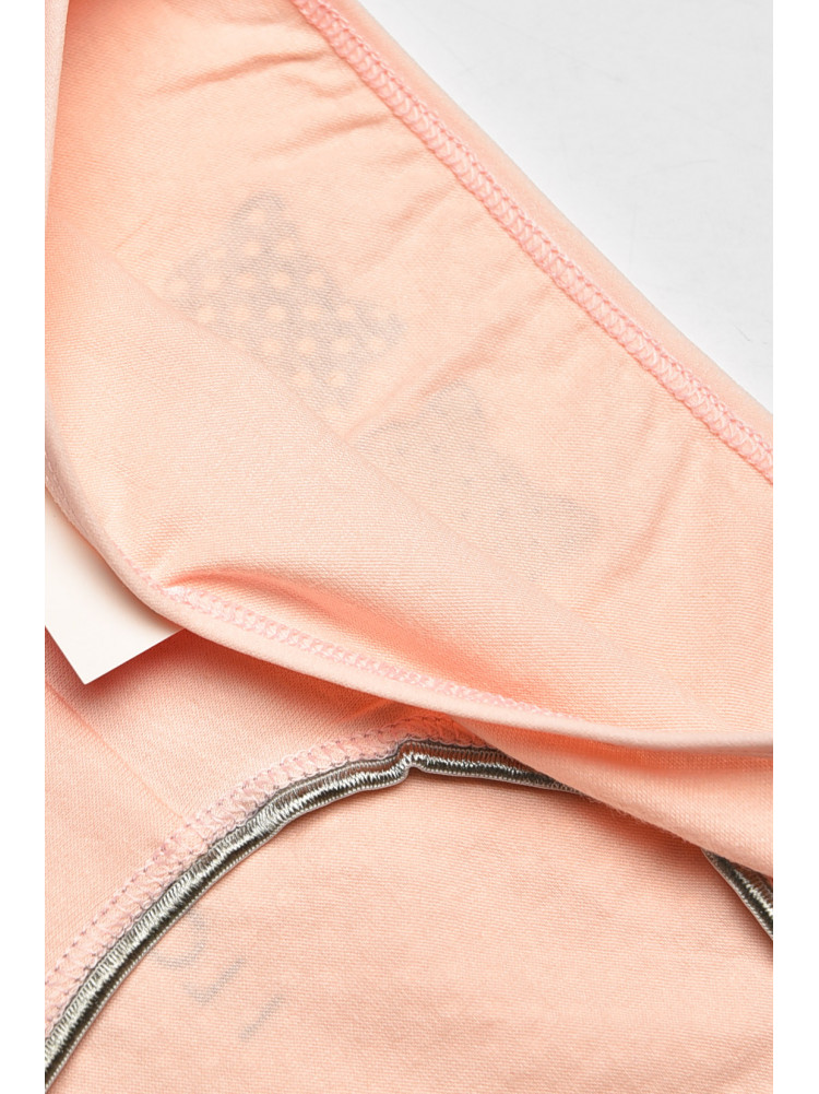 Трусики детские для девочки персикового цвета с принтом L71096 208935C