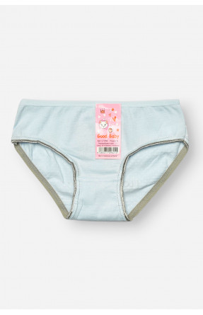 Трусики дитячі для дівчинки блакитного кольору з принтом L71096 208936C Трусики дитячі для дівчинки блакитного кольору з принтом L71096 208936C