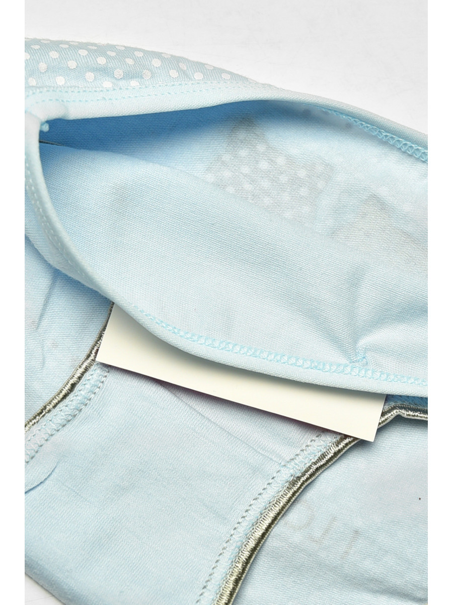 Трусики дитячі для дівчинки блакитного кольору з принтом L71096 208936C