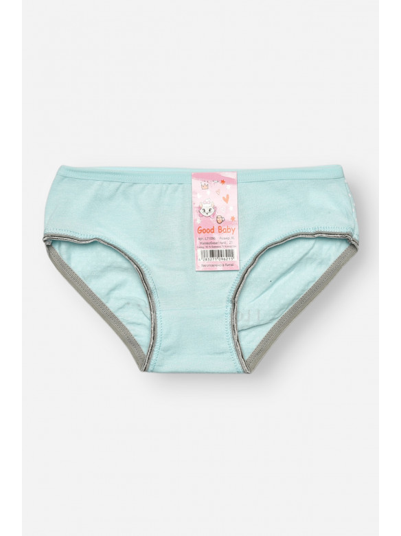 Трусики дитячі для дівчинки світло-блакитного кольору з принтом L71096 208938C