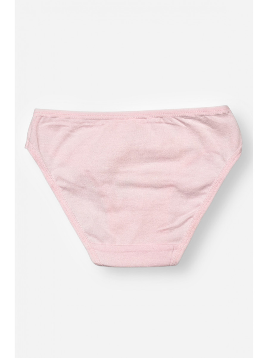Трусики дитячі для дівчинки рожевого кольору з принтом L71066 208946C