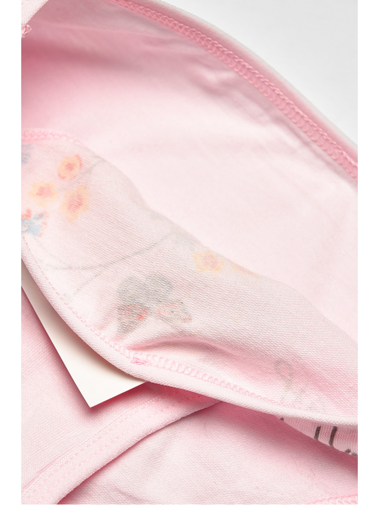 Трусики дитячі для дівчинки рожевого кольору з принтом L71066 208946C