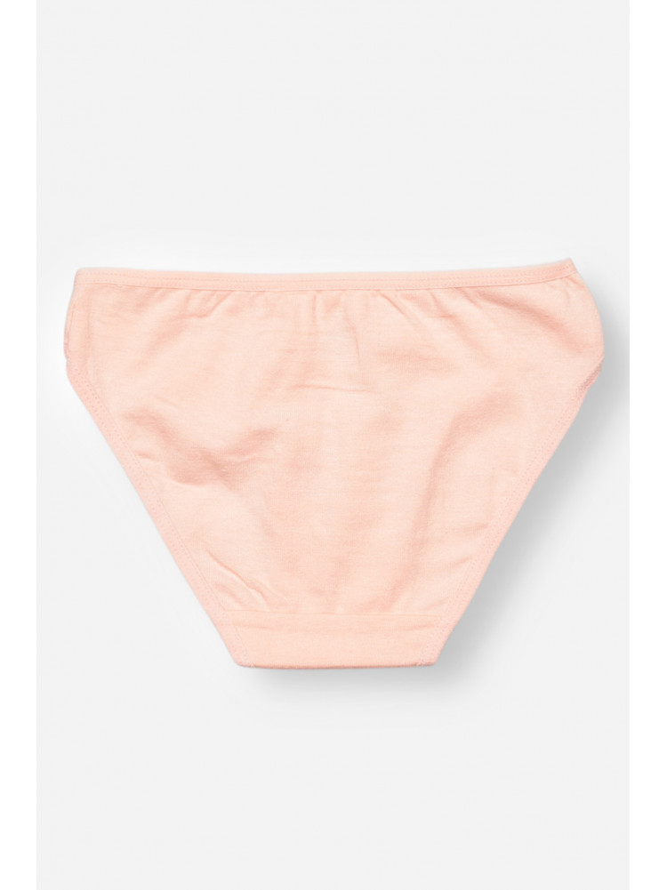 Трусики дитячі для дівчинки світло-рожевого кольору з принтом L71066 208951C