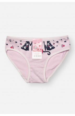 Трусики дитячі для дівчинки бузкового кольору з принтом B7896 208954C Трусики дитячі для дівчинки бузкового кольору з принтом B7896 208954C