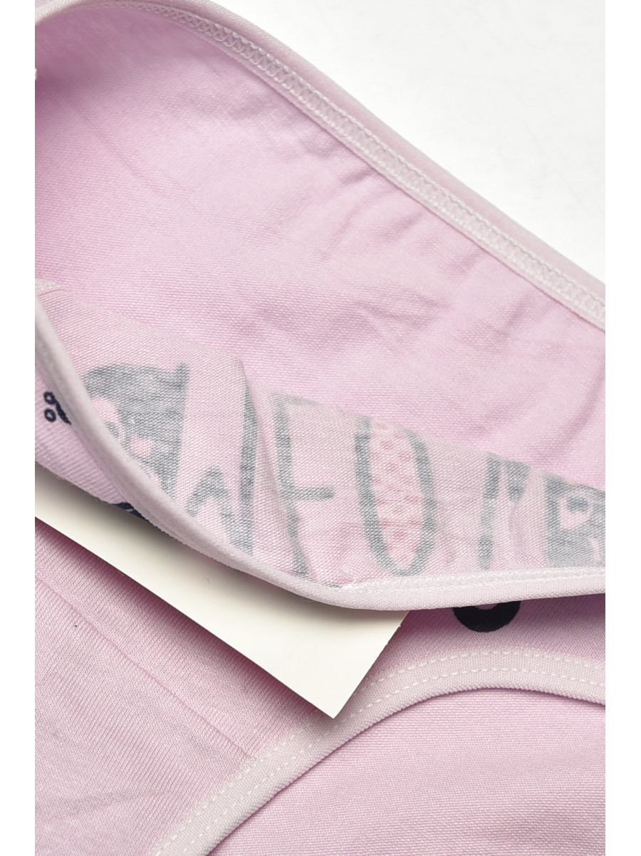 Трусики дитячі для дівчинки бузкового кольору з принтом B7896 208954C