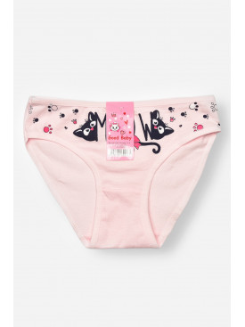 Трусики дитячі для дівчинки рожевого кольору з принтом B7896 208955C