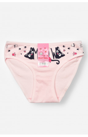 Трусики дитячі для дівчинки рожевого кольору з принтом B7896 208955C Трусики дитячі для дівчинки рожевого кольору з принтом B7896 208955C