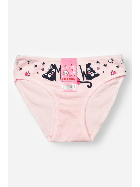 Трусики дитячі для дівчинки рожевого кольору з принтом B7896 208955C