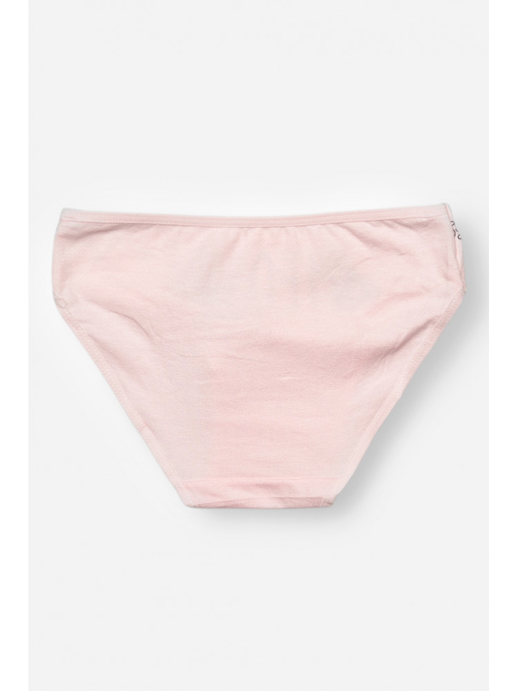 Трусики дитячі для дівчинки рожевого кольору з принтом B7896 208955C