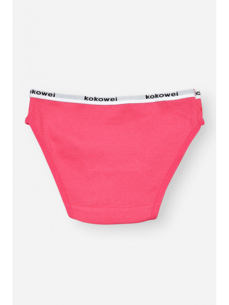 Трусики дитячі для дівчинки рожевого кольору з принтом X8419 208959C