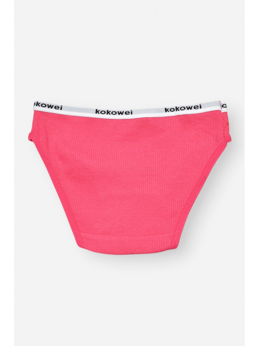 Трусики дитячі для дівчинки рожевого кольору з принтом X8419 208959C