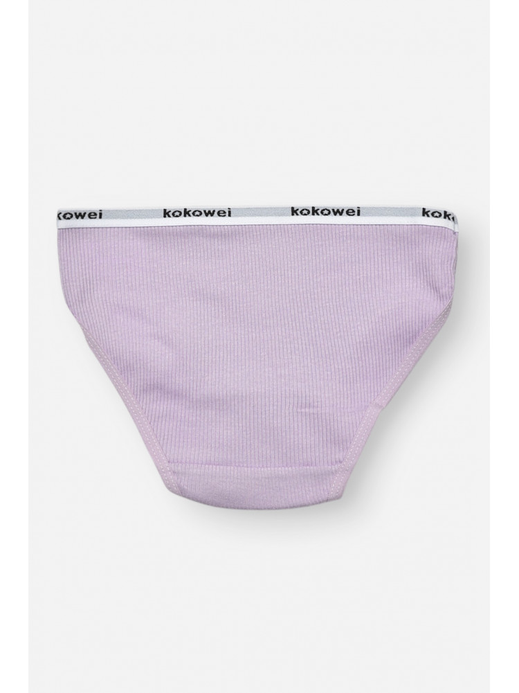 Трусики дитячі для дівчинки бузкового кольору з принтом X8419 208960C