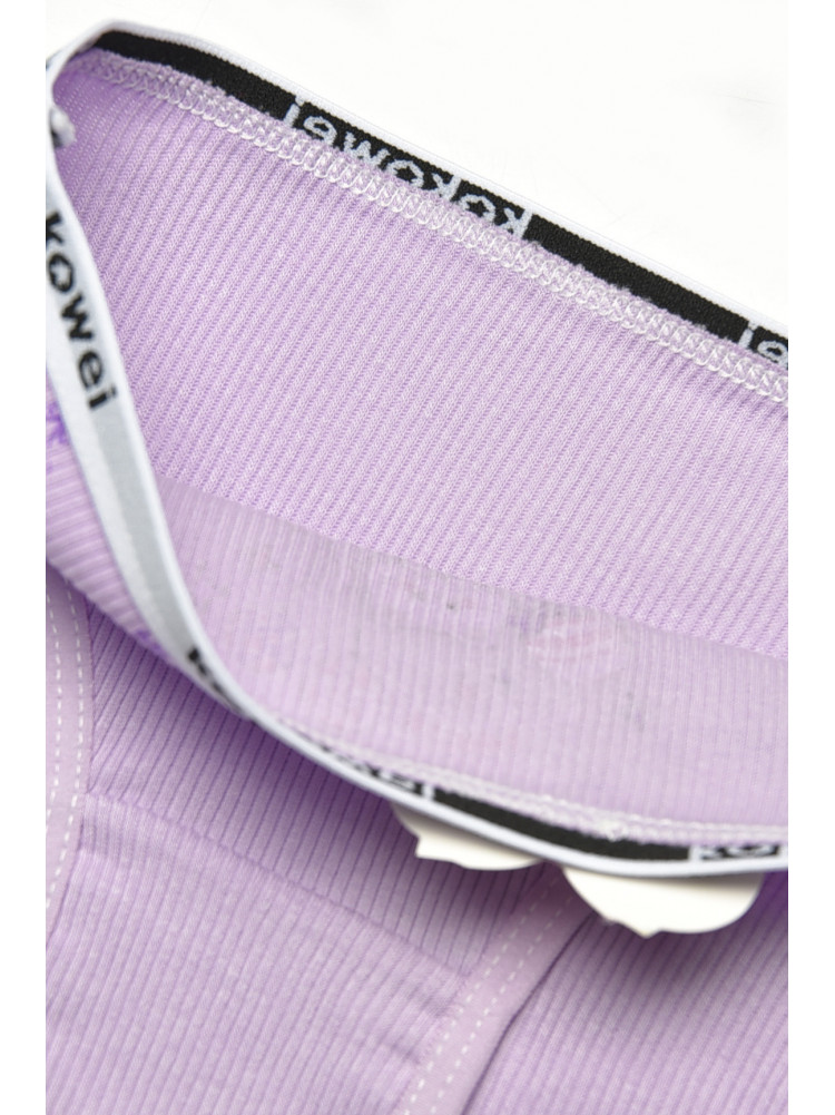 Трусики дитячі для дівчинки бузкового кольору з принтом X8419 208960C