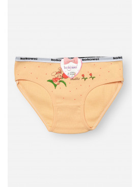 Трусики детские для девочки бежевого цвета с принтом X7854 208965C Трусики детские для девочки бежевого цвета с принтом X7854 208965C