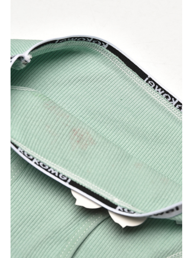 Трусики дитячі для дівчинки зеленого кольору з принтом X7854 208968C