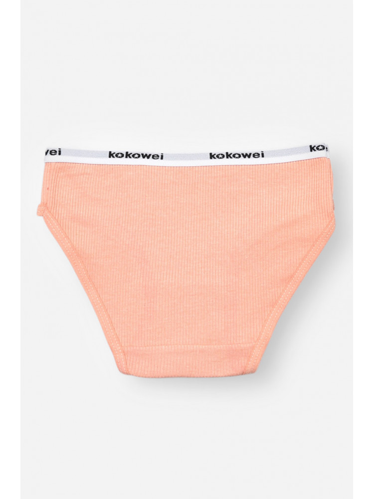 Трусики дитячі для дівчинки бежевого кольору з принтом X7854 208969C