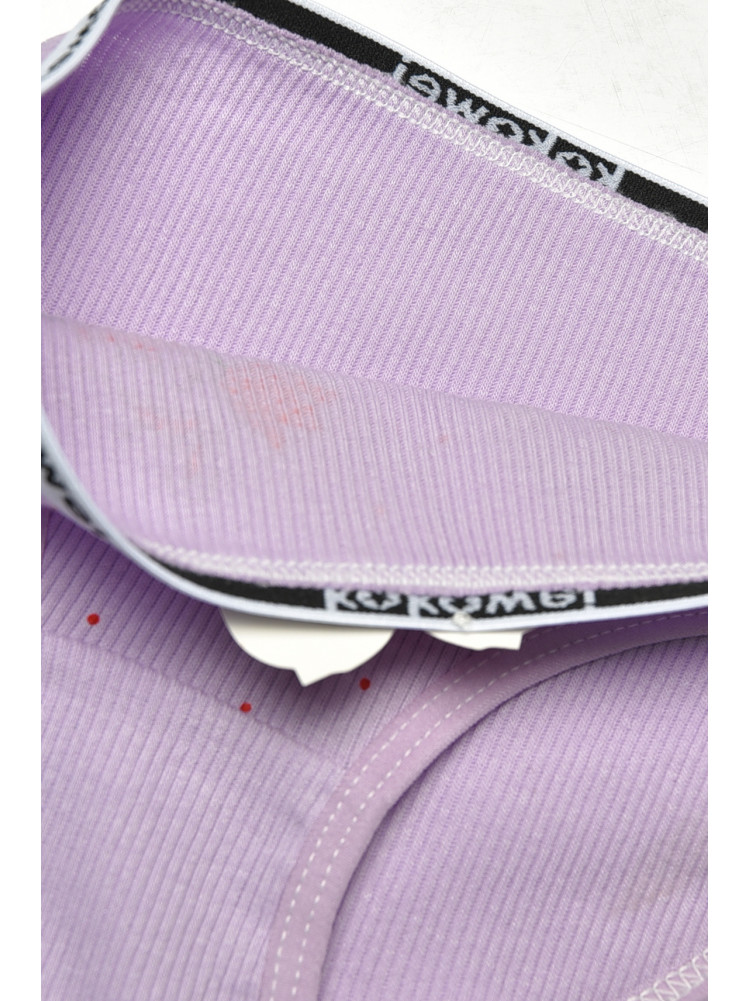 Трусики дитячі для дівчинки бузкового кольору з принтом X7854 208970C