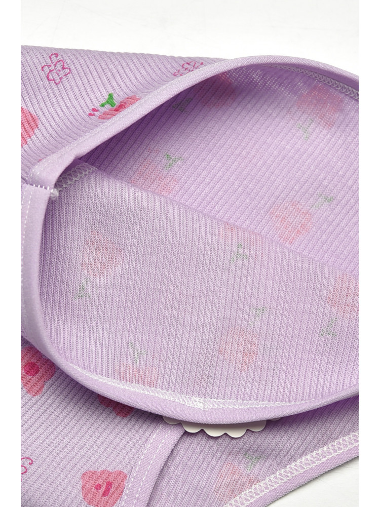 Трусики дитячі для дівчинки бузкового кольору з принтом X8476 208972C