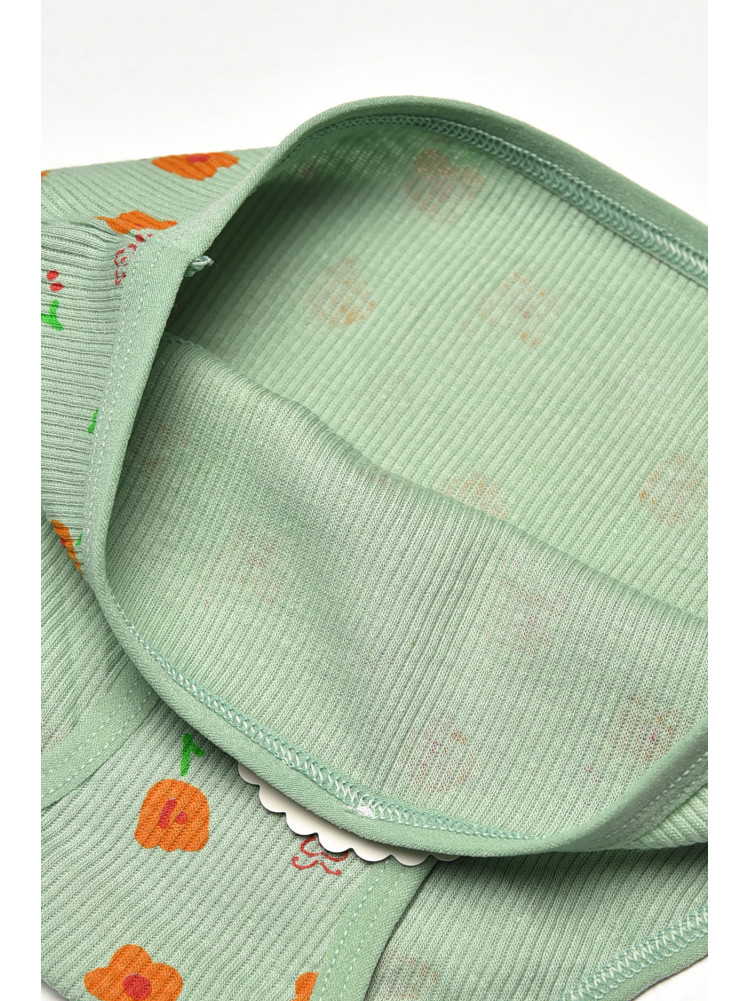 Трусики дитячі для дівчинки зеленого кольору з принтом X8476 208974C