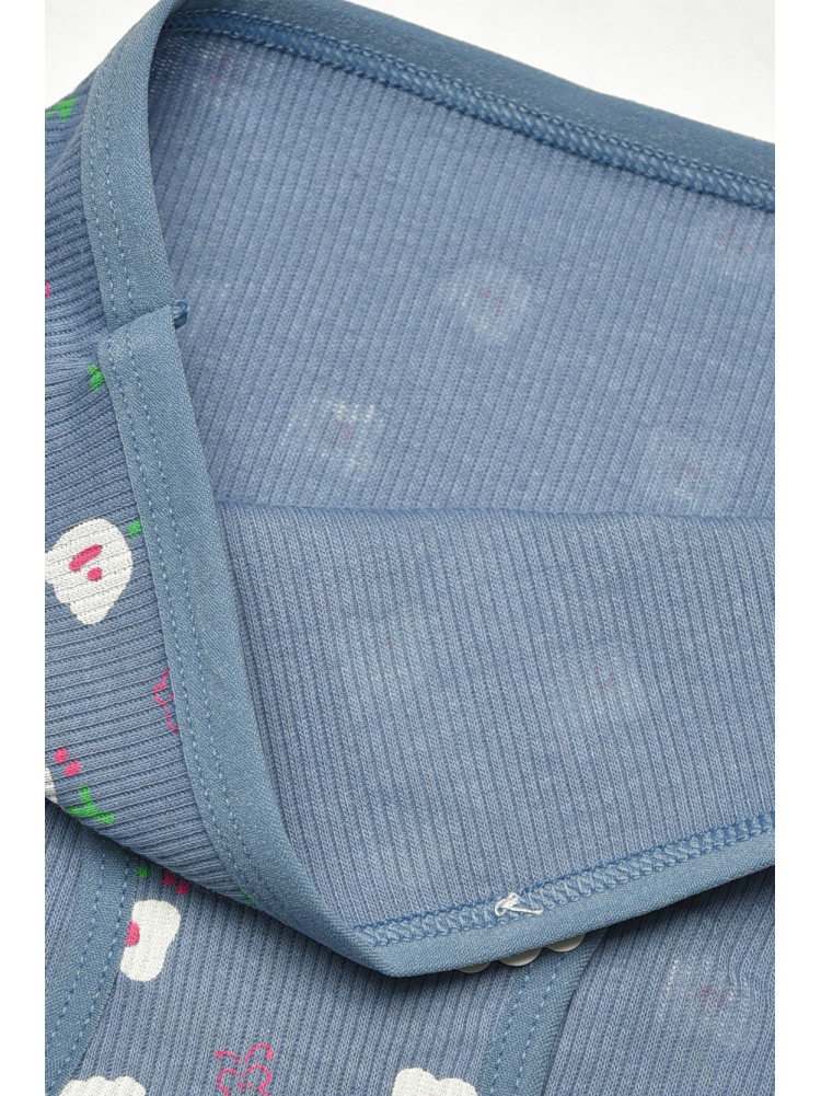 Трусики дитячі для дівчинки синього кольору з принтом X8476 208975C