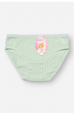 Трусики дитячі для дівчинки м'ятного кольору X8524 208977C Трусики дитячі для дівчинки м'ятного кольору X8524 208977C