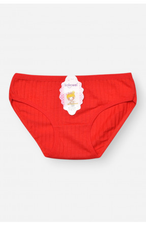 Трусики дитячі для дівчинки червоного кольору X8524 208978C Трусики дитячі для дівчинки червоного кольору X8524 208978C