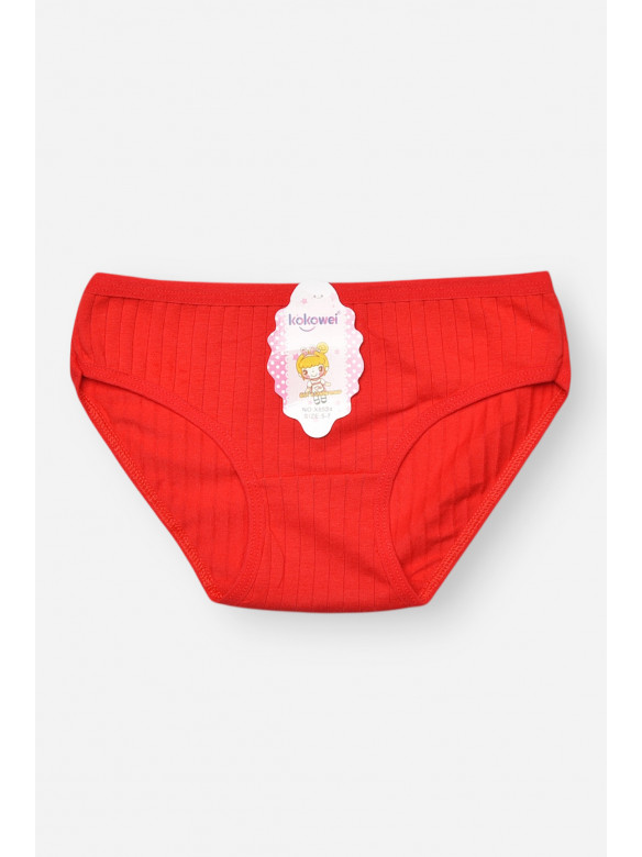 Трусики дитячі для дівчинки червоного кольору X8524 208978C