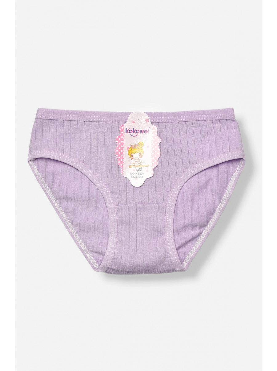 Трусики дитячі для дівчинки бузкового кольору X8524 208979C