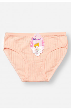 Трусики дитячі для дівчинки персикового кольору X8524 208980C Трусики дитячі для дівчинки персикового кольору X8524 208980C