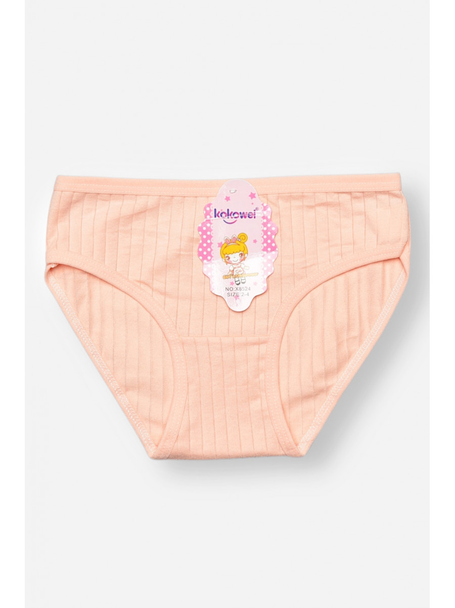Трусики дитячі для дівчинки персикового кольору X8524 208980C