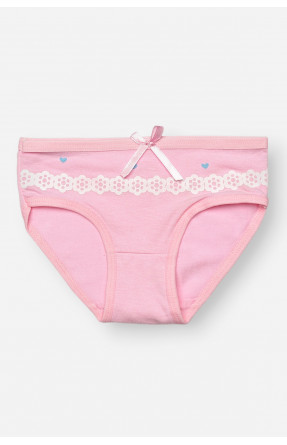 Трусики дитячі для дівчинки рожевого кольору з принтом SM71LE 208983C