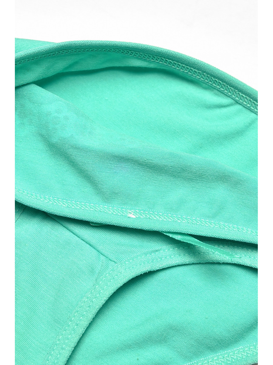 Трусики детские для девочки зеленого цвета с принтом SM71LE 208985C