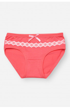 Трусики дитячі для дівчинки рожевого кольору з принтом SM71LE 208987C