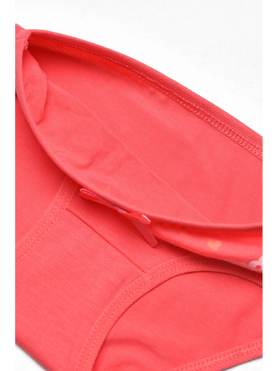 Трусики детские для девочки розового цвета с принтом SM71LE 208987C