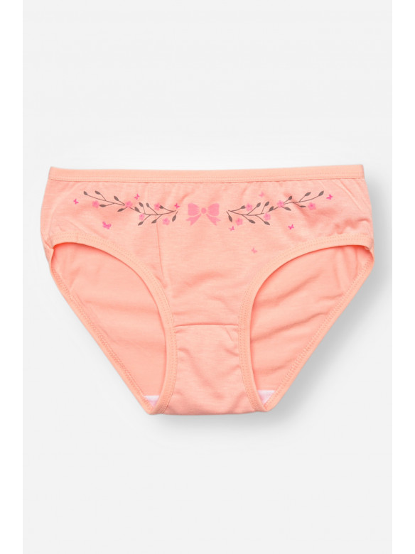 Трусики дитячі для дівчинки рожевого кольору з принтом 1234 208988C