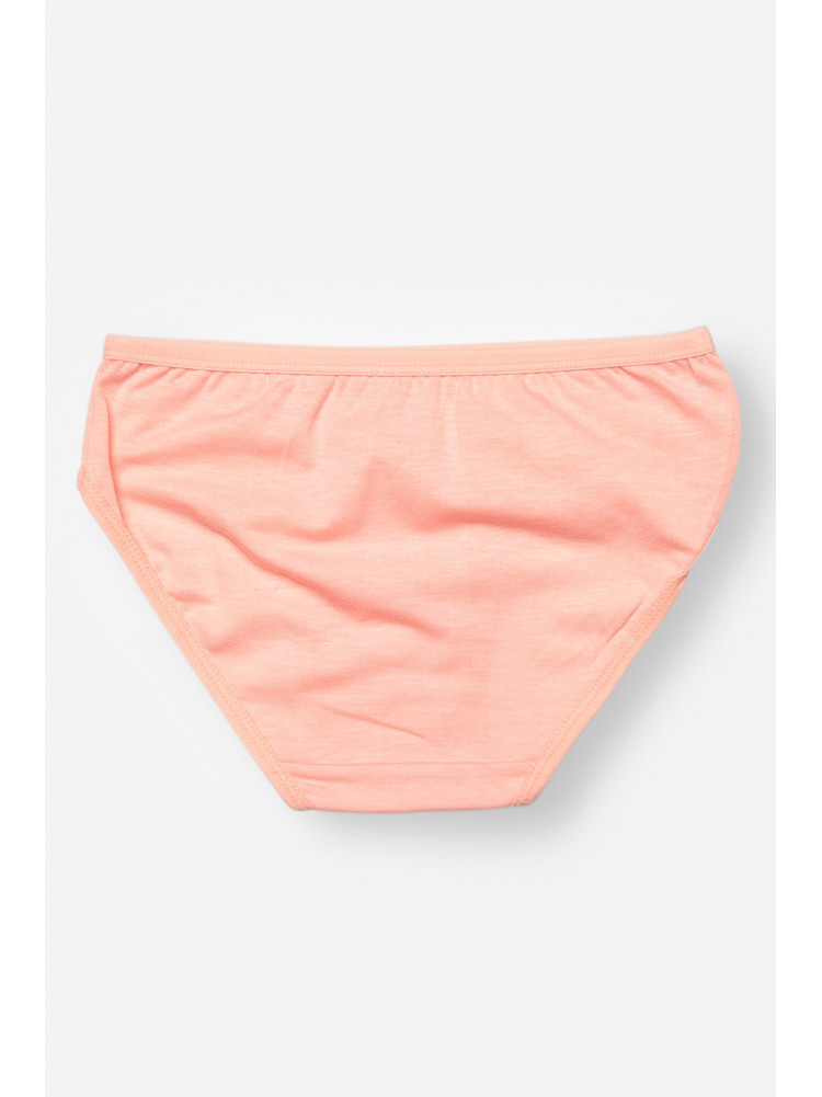 Трусики дитячі для дівчинки рожевого кольору з принтом 1234 208988C