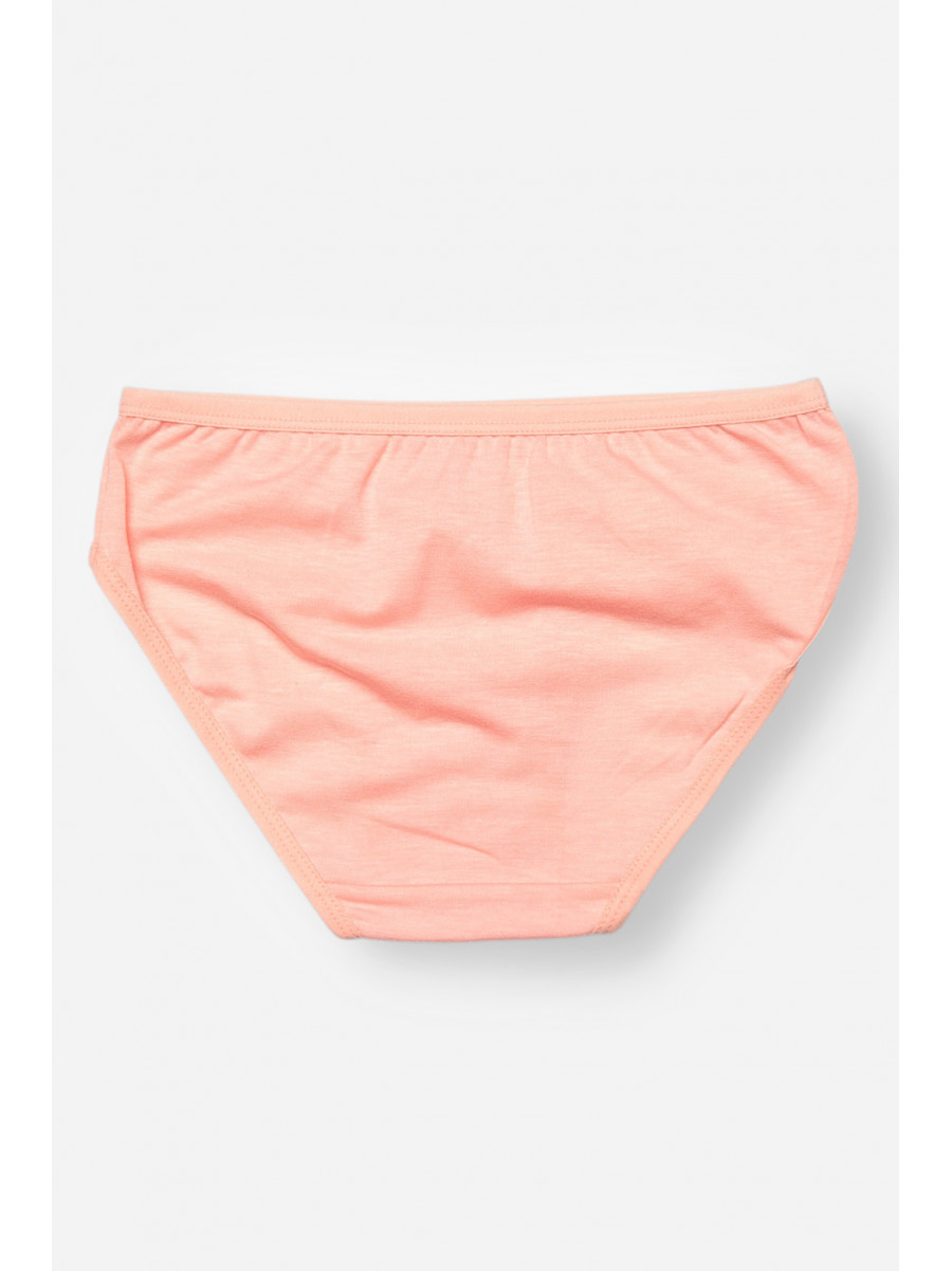 Трусики дитячі для дівчинки рожевого кольору з принтом 1234 208988C