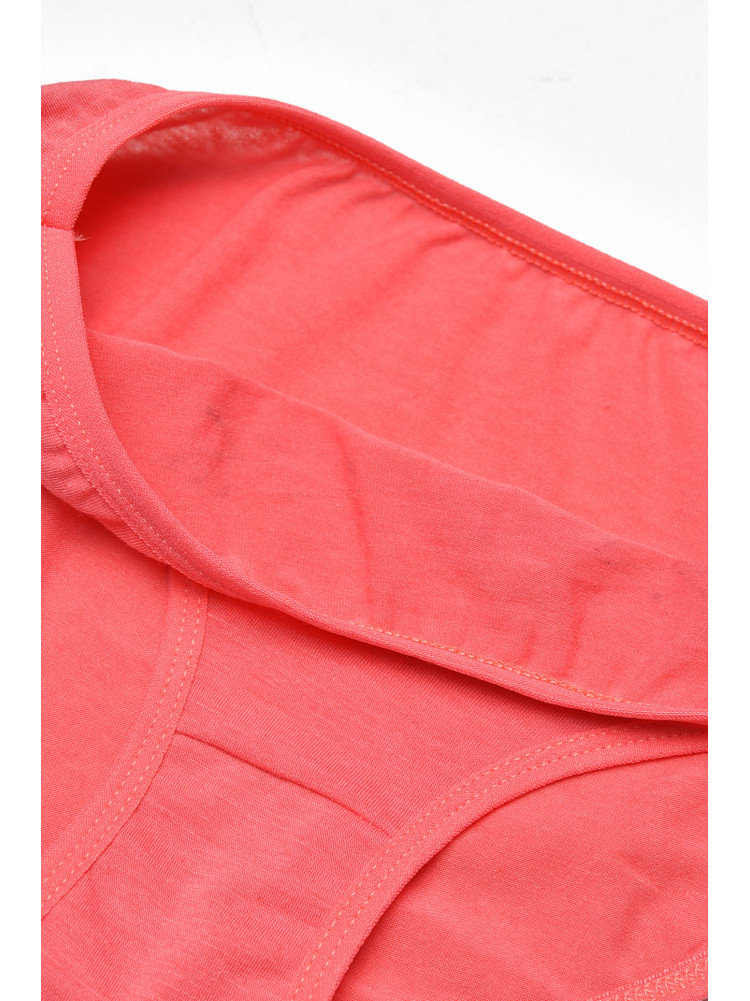 Трусики детские для девочки тёмно-розового цвета с принтом 1234 208989C