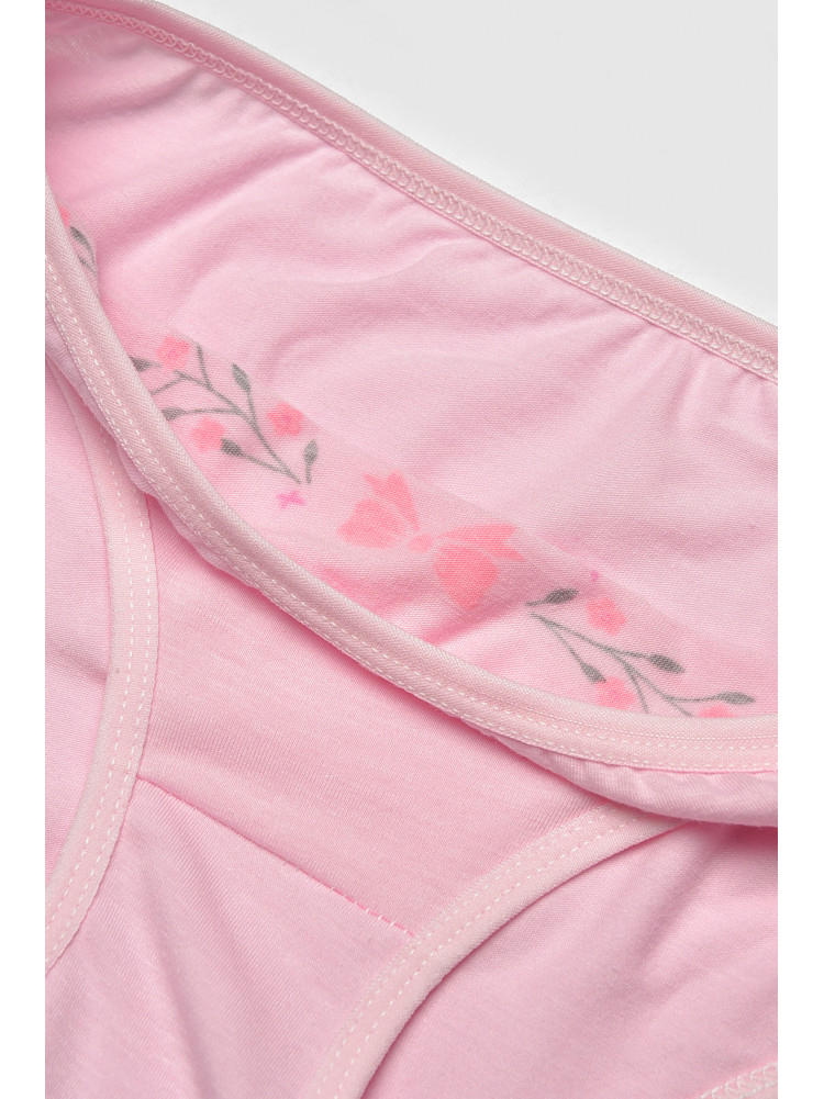 Трусики детские для девочки розового цвета с принтом 1234 208991C