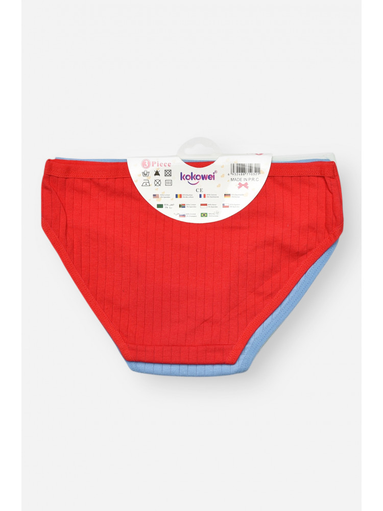 Комплект детских трусов для девочки 3 шт X8518 208993C