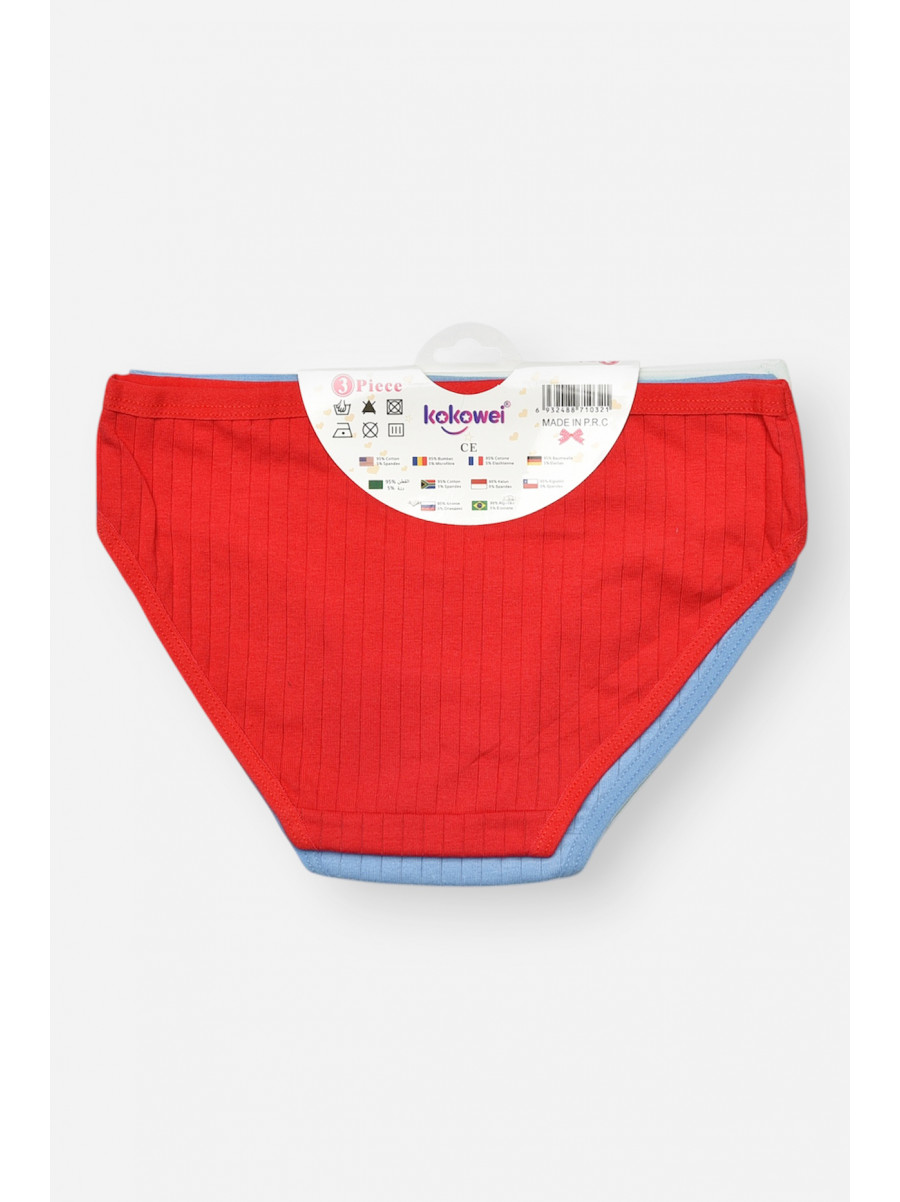 Комплект детских трусов для девочки 3 шт X8518 208993C