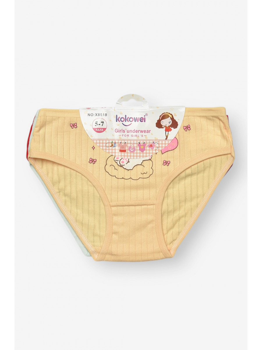 Комплект детских трусов для девочки 3 шт X8518 208995C