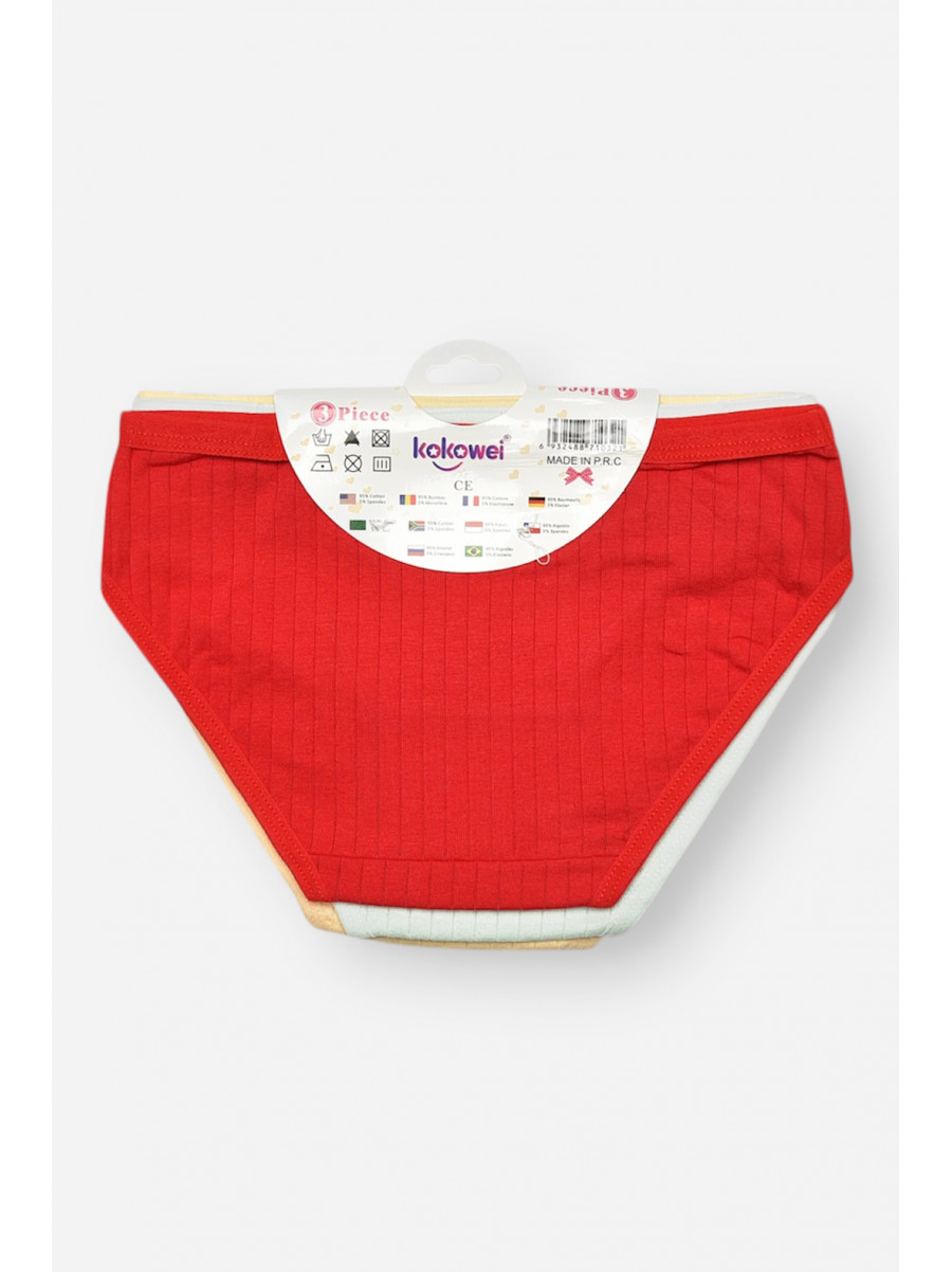 Комплект детских трусов для девочки 3 шт X8518 208995C