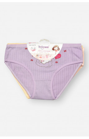 Комплект дитячих трусів для дівчинки 3 шт X8518 208996C
